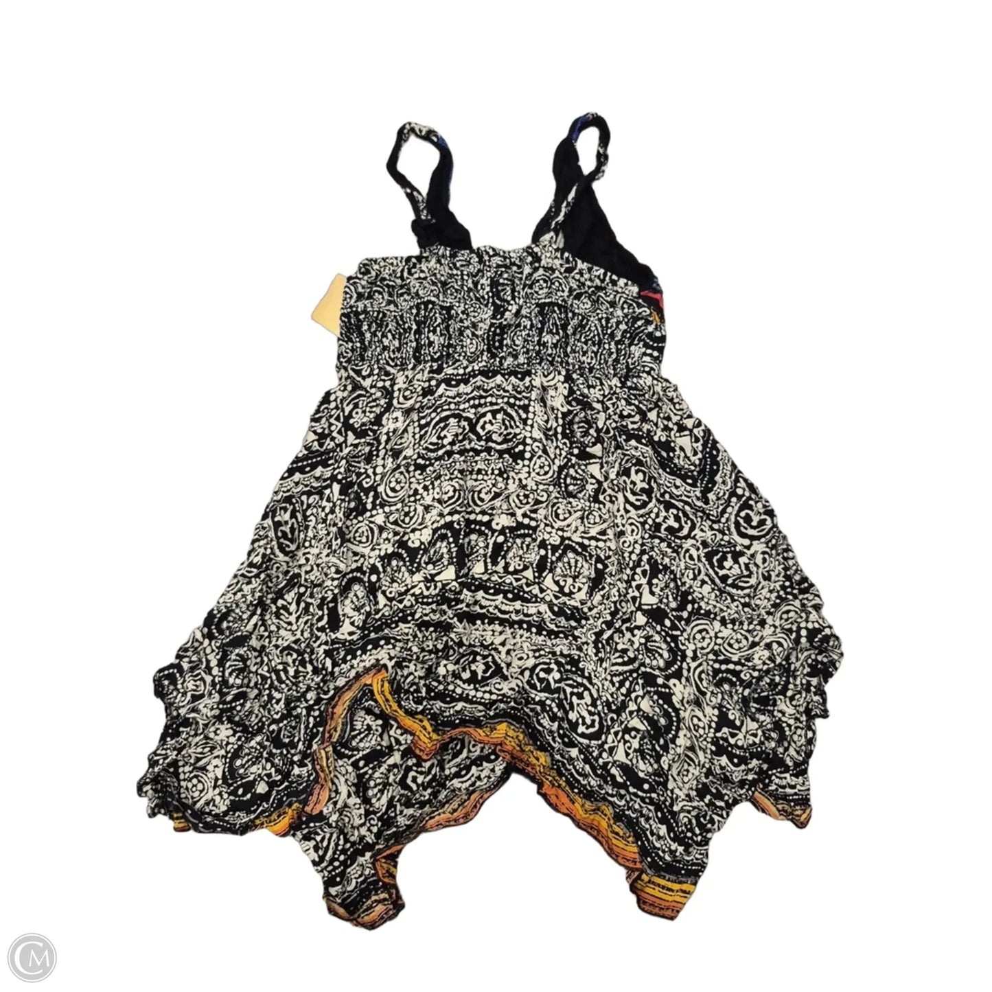 Dress Casual Midi By Angie In Black & White, Size: L