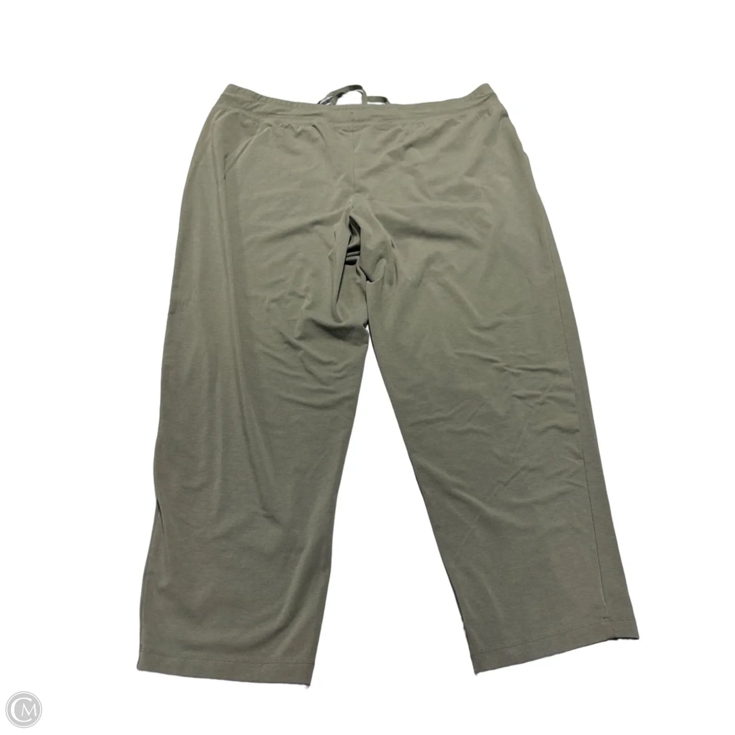 Athletic Pants By Athletic Works In Green, Size: 2x