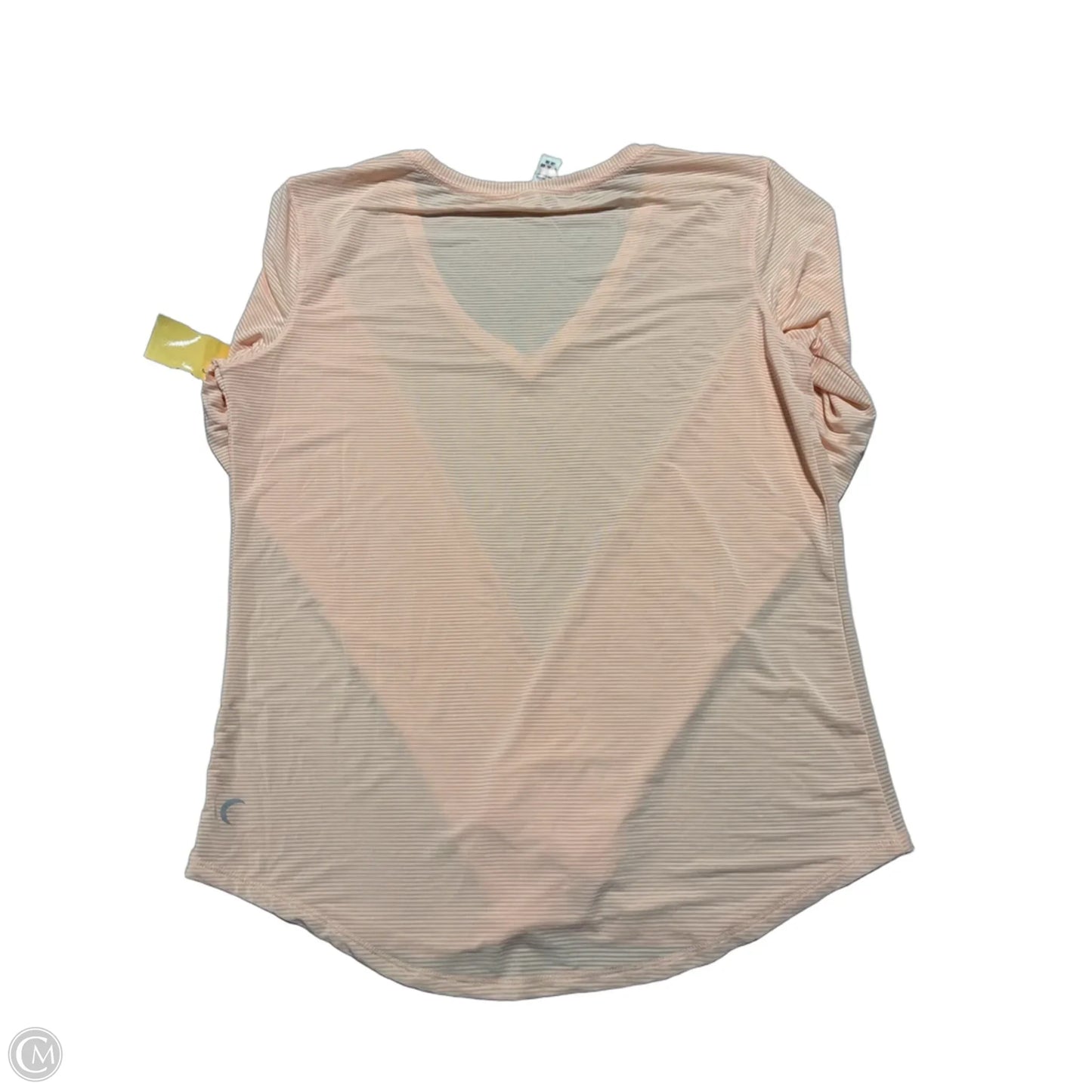 Athletic Top Long Sleeve Collar By Zyia In Orange, Size: M