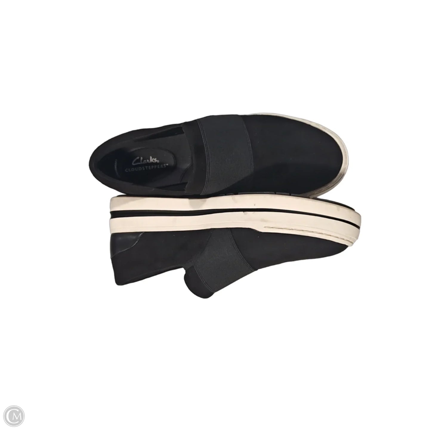Shoes Flats By Clarks In Black, Size: 9