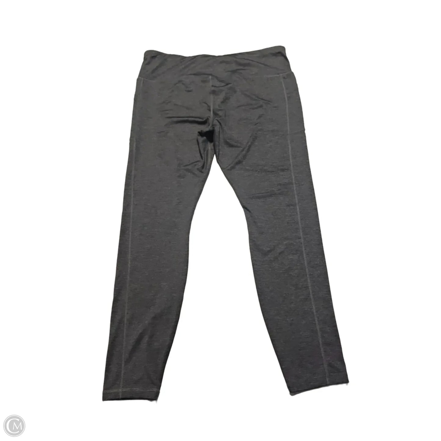 Athletic Leggings By Avia In Grey, Size: Xxl