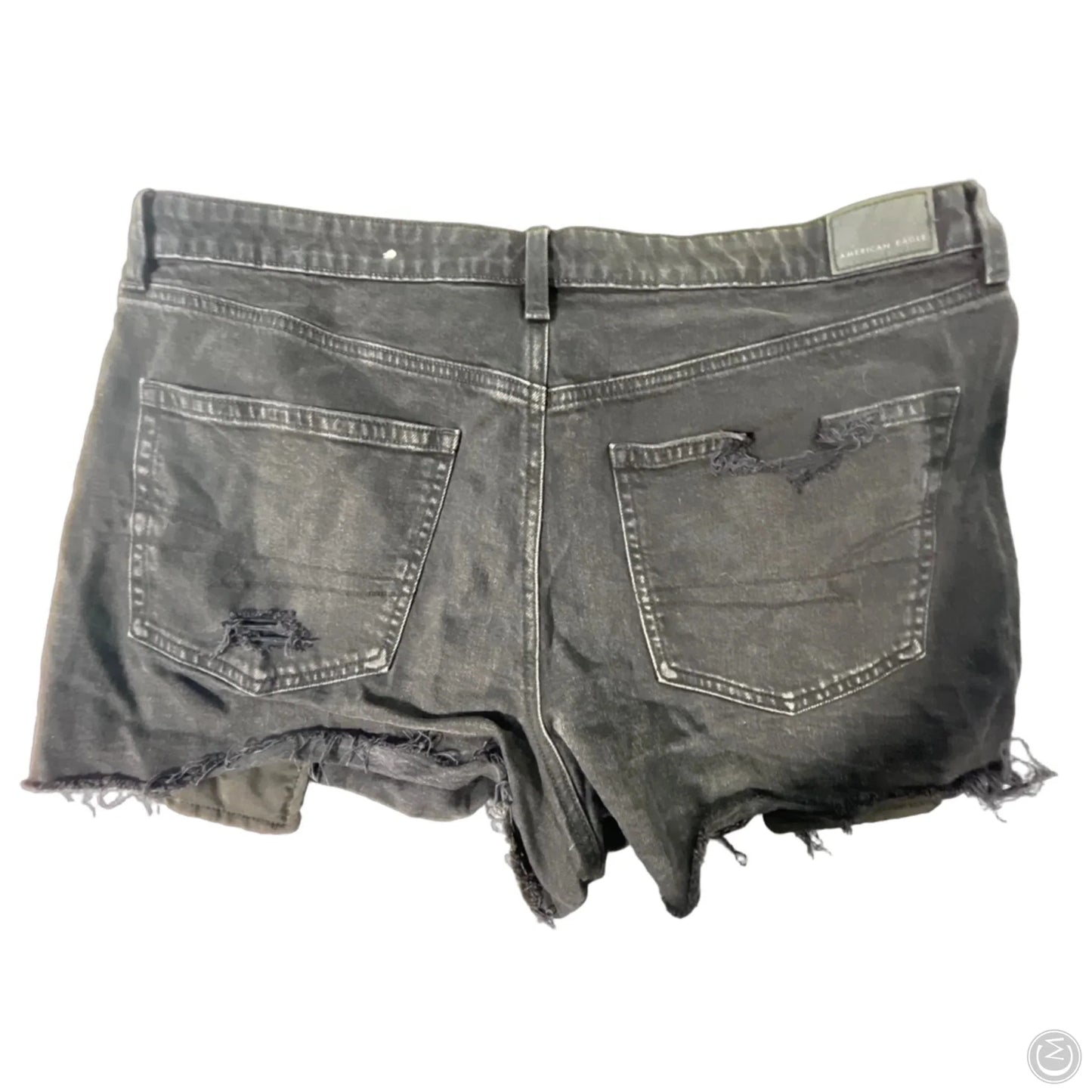 Shorts By American Eagle In Black, Size: 18