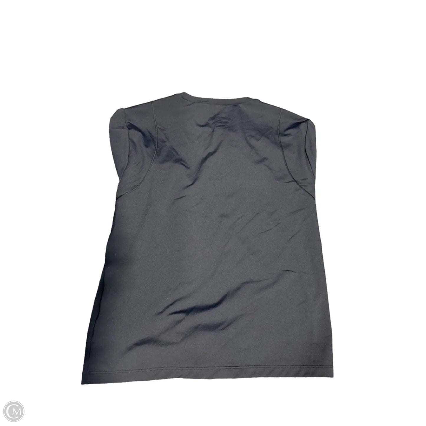 Athletic Top Long Sleeve Collar By Cmc In Black, Size: M