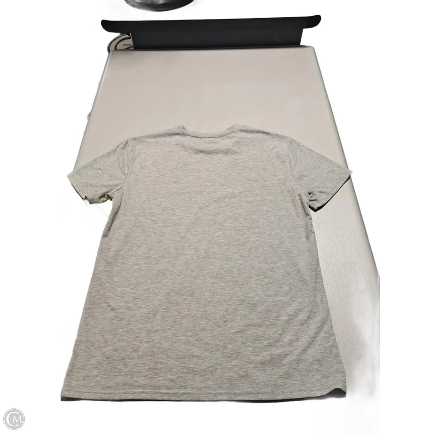 Top Short Sleeve Basic By Cme In Grey, Size: M