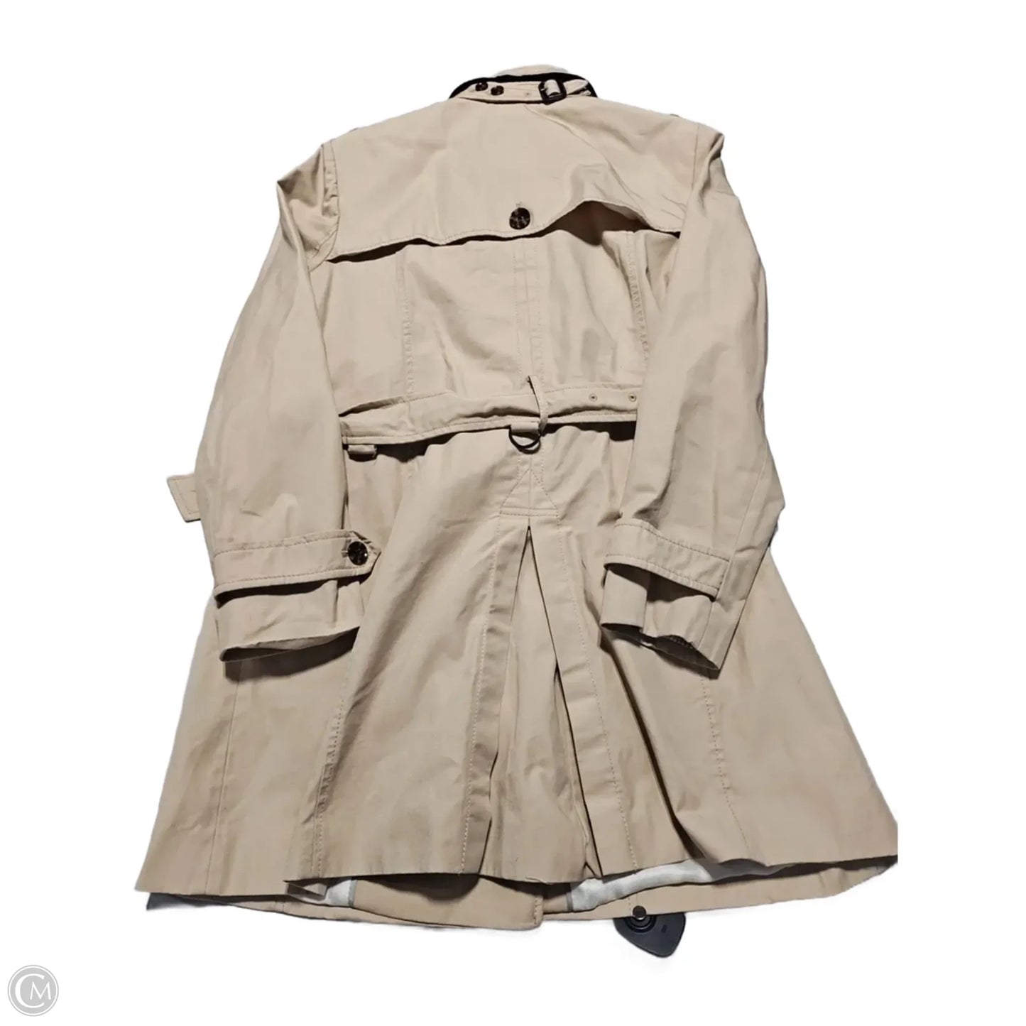 Coat Peacoat By Banana Republic In Beige, Size: L