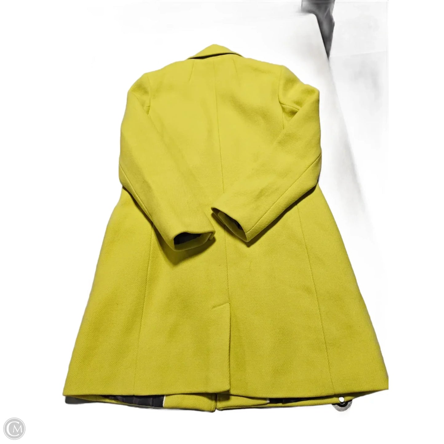Coat Peacoat By Banana Republic In Green, Size: M