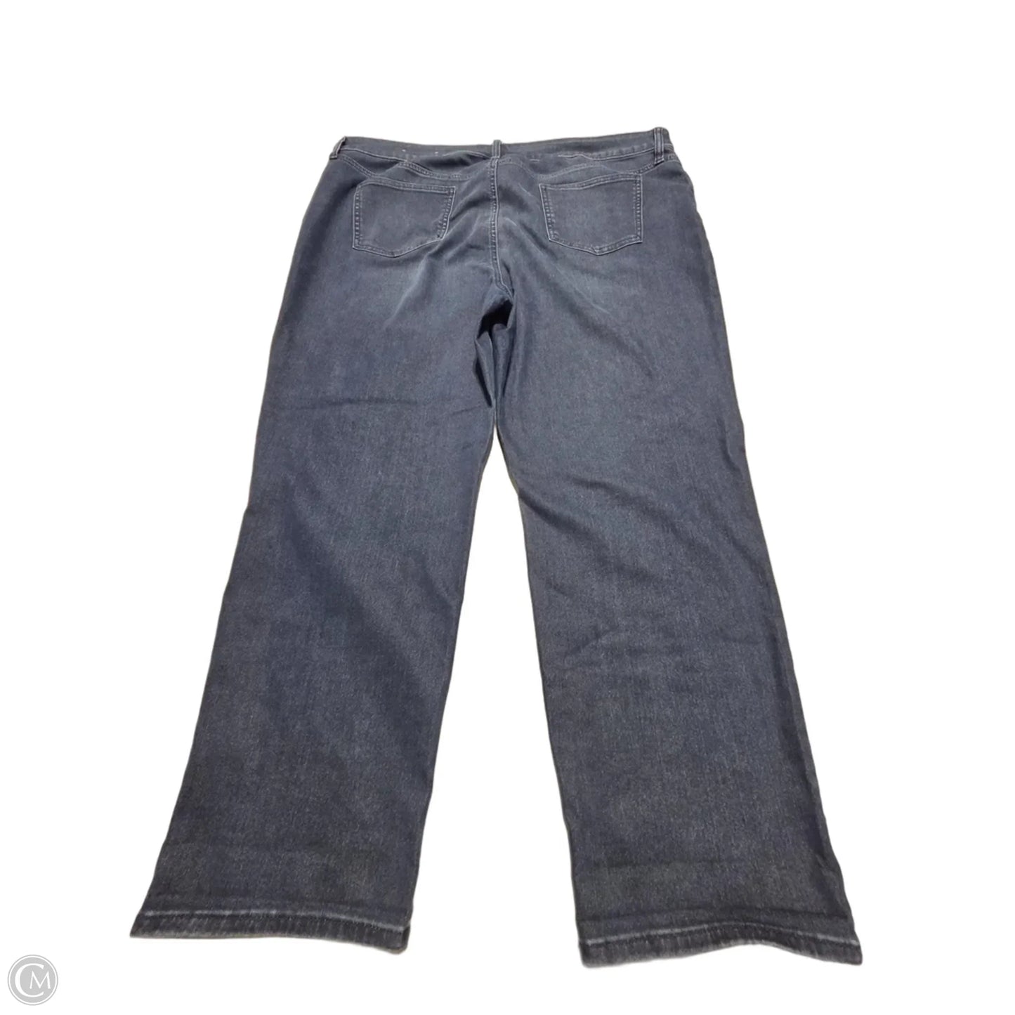Jeans Straight By Chicos In Blue Denim, Size: 20