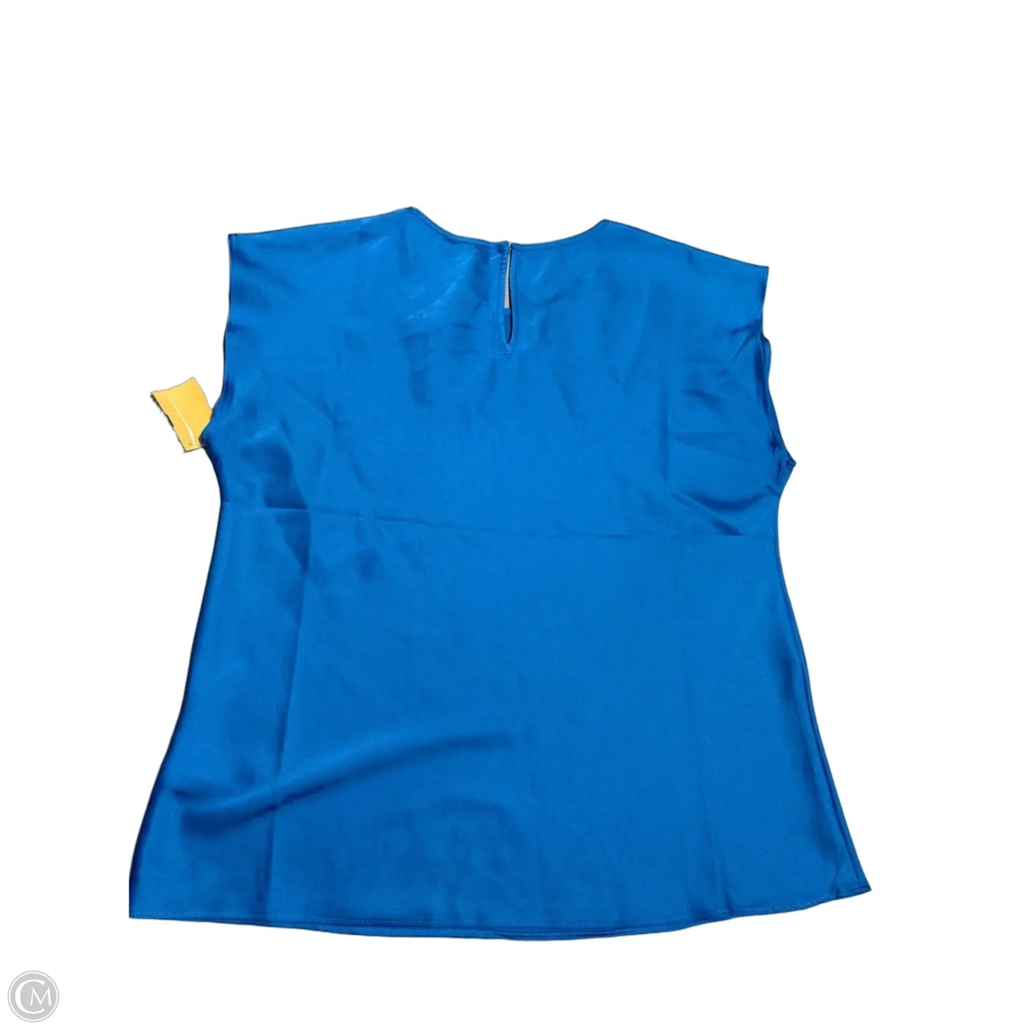 Top Short Sleeve By Express In Blue, Size: Xs