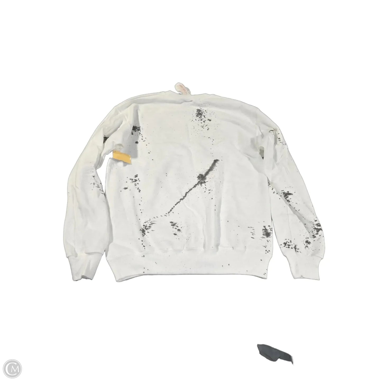 Sweatshirt Crewneck By Cmc In Black & White, Size: S