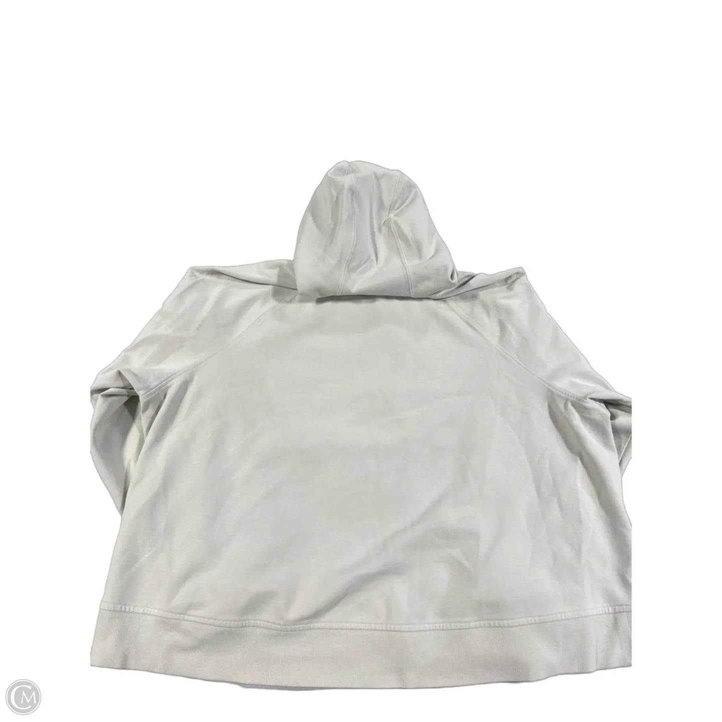 Athletic Sweatshirt Hoodie By Old Navy In Tan, Size: 2x