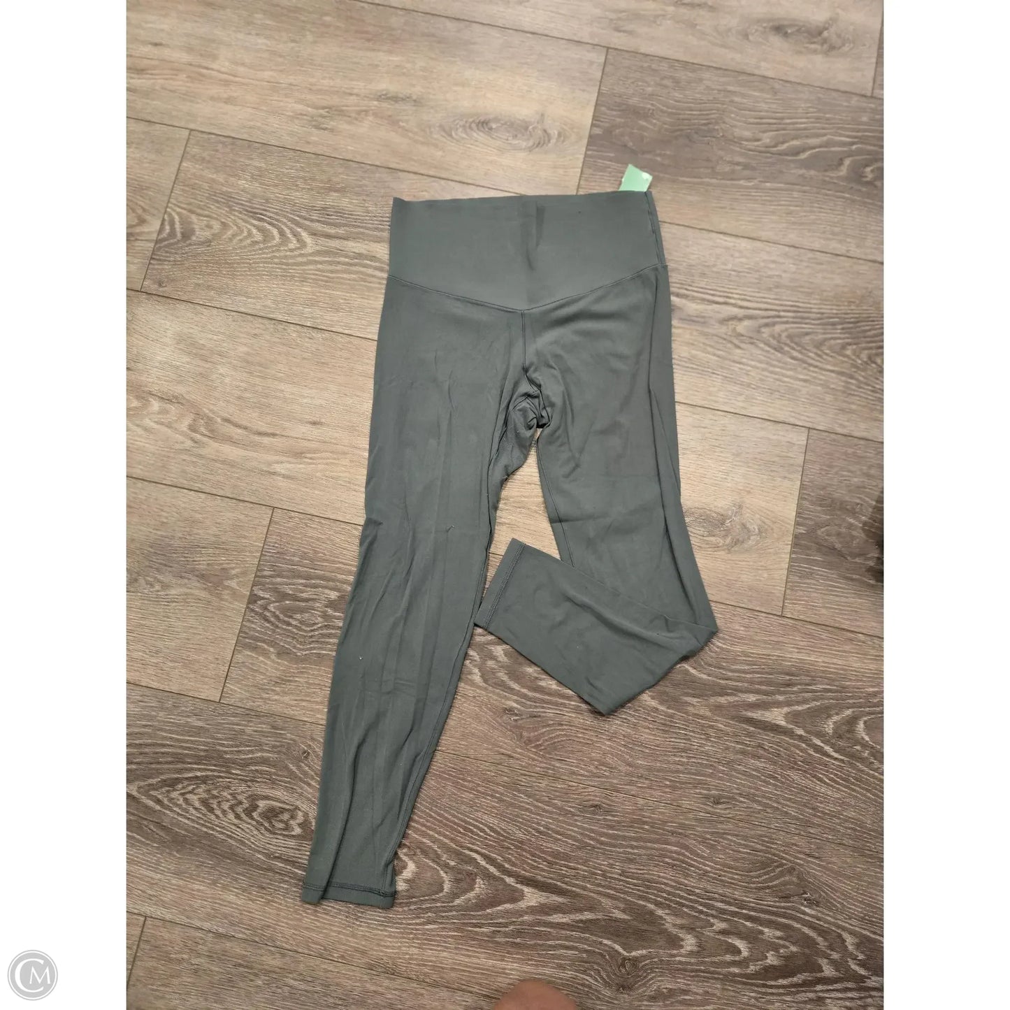 Athletic Leggings By Offline In Green, Size: L
