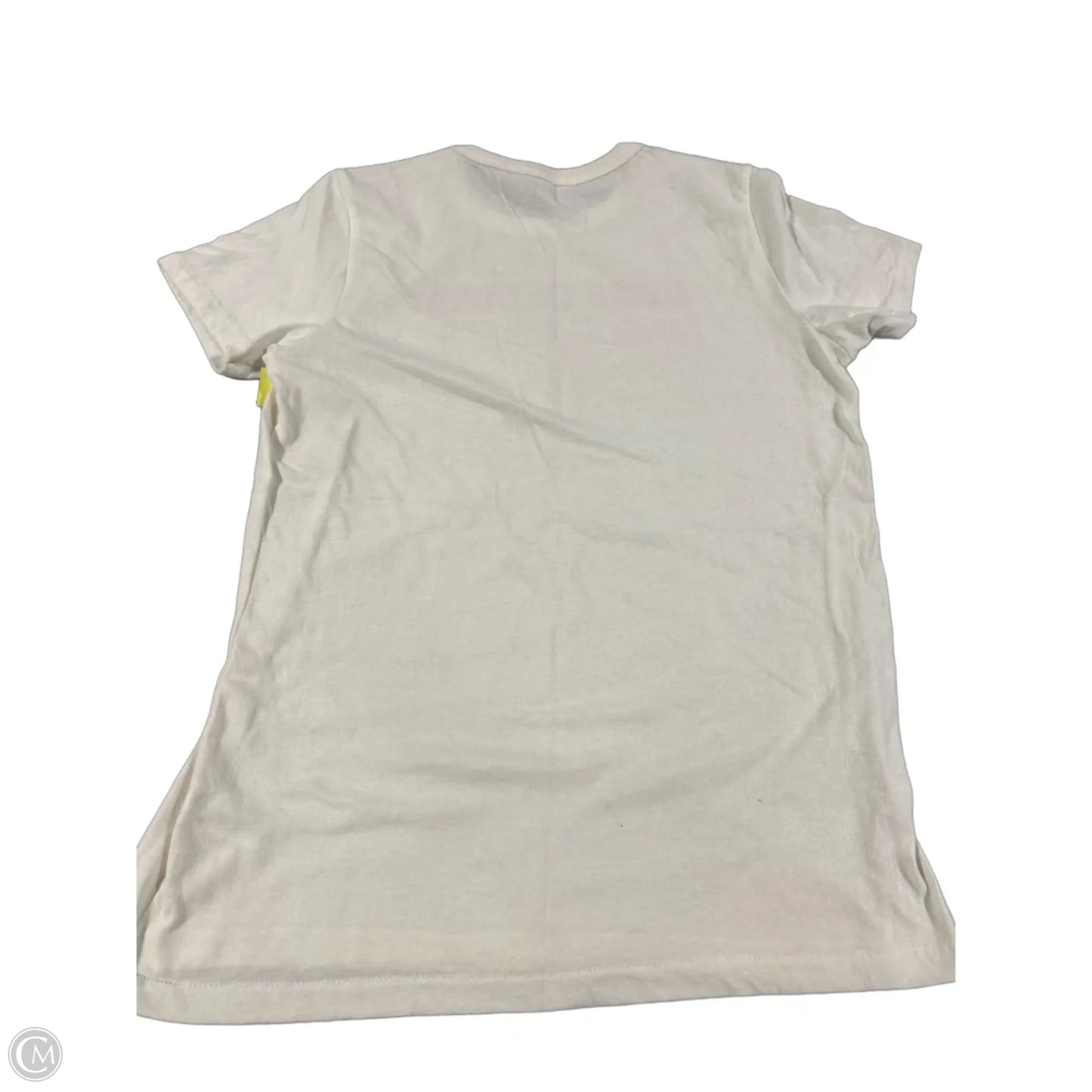 Top Short Sleeve By Maurices In Cream, Size: S