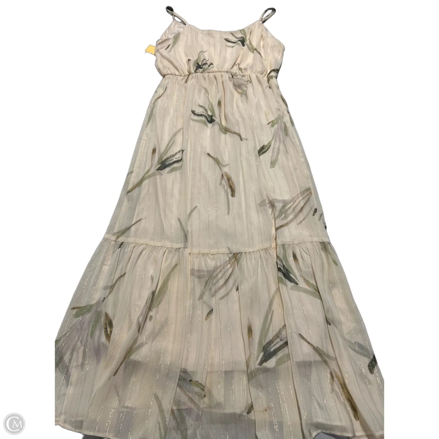 Dress Casual Maxi By Lush In Cream, Size: L