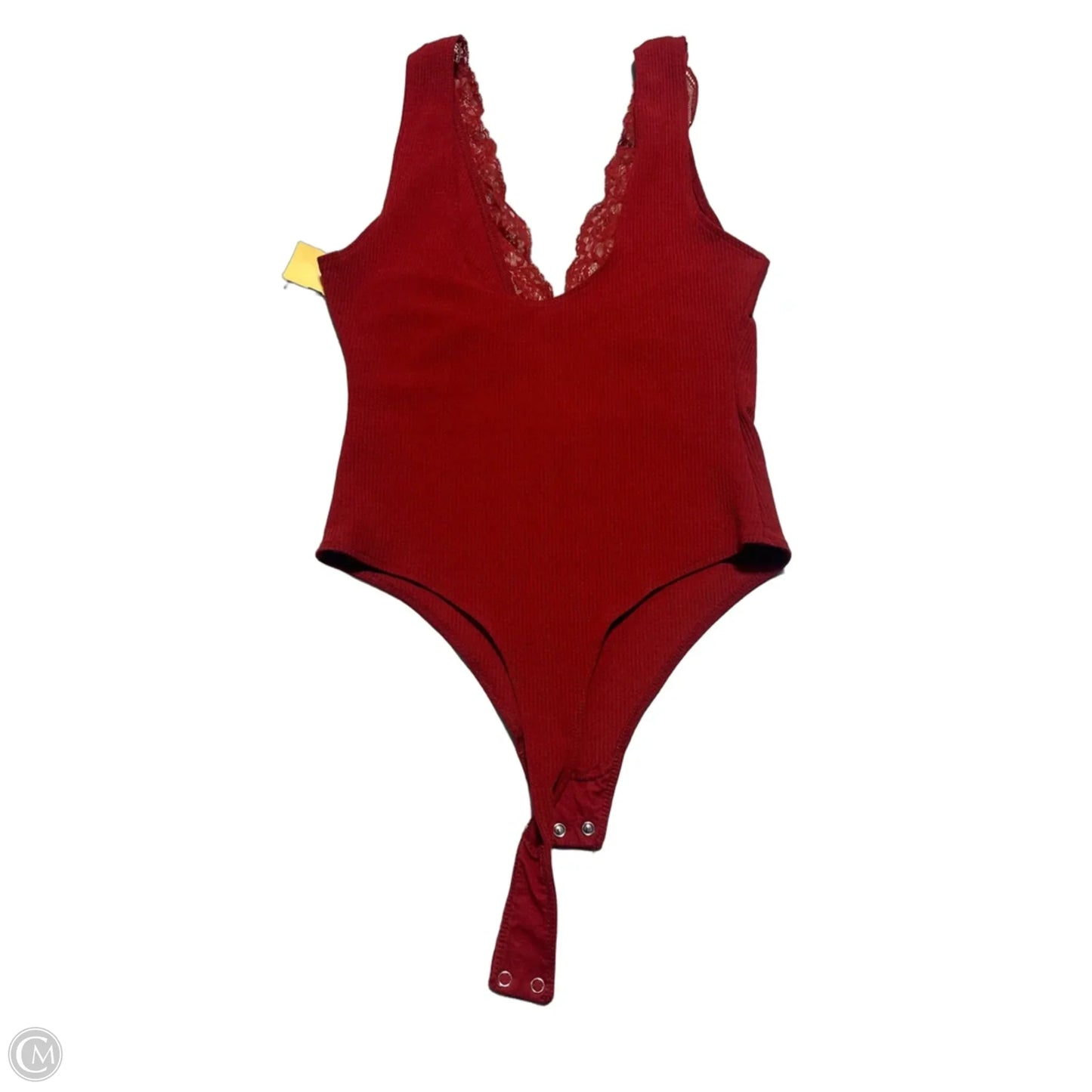 Bodysuit By Free People In Red, Size: S