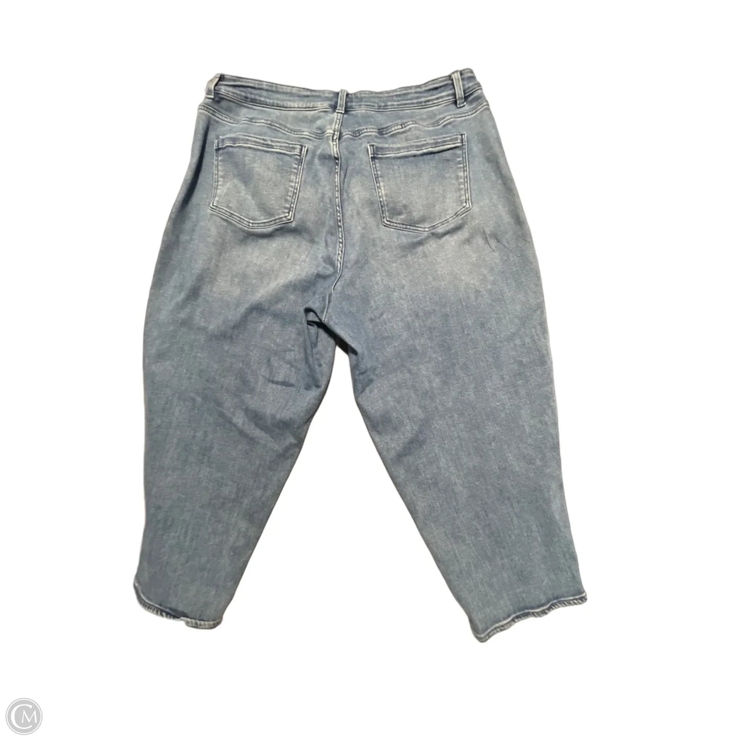 Jeans Wide Leg By Universal Standard In Blue Denim, Size: 22
