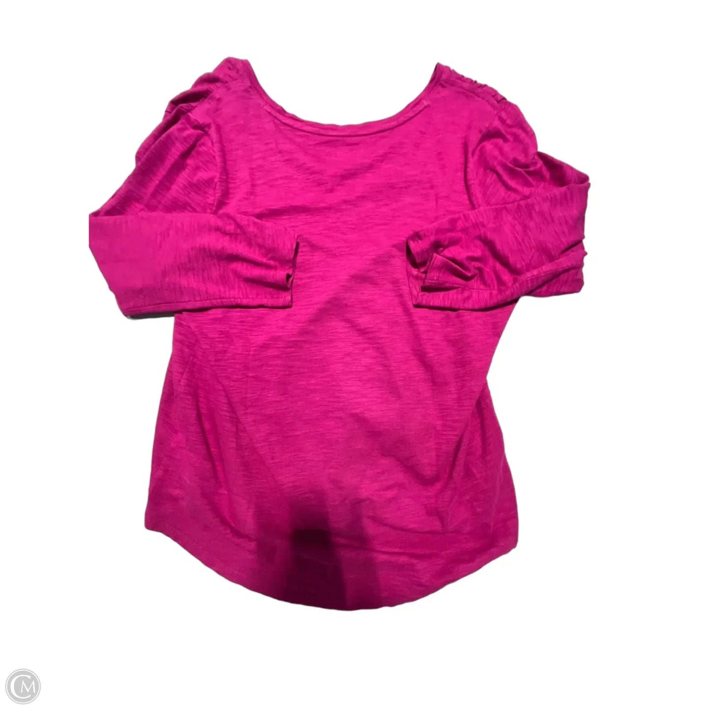 Top Long Sleeve By Chicos In Pink, Size: L