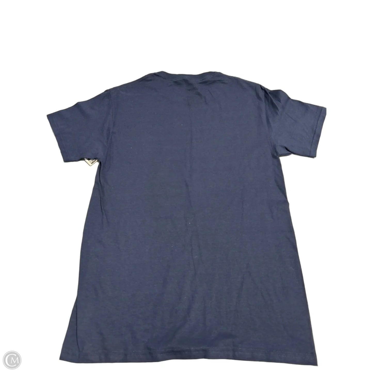 Top Short Sleeve By Cme In Navy, Size: S