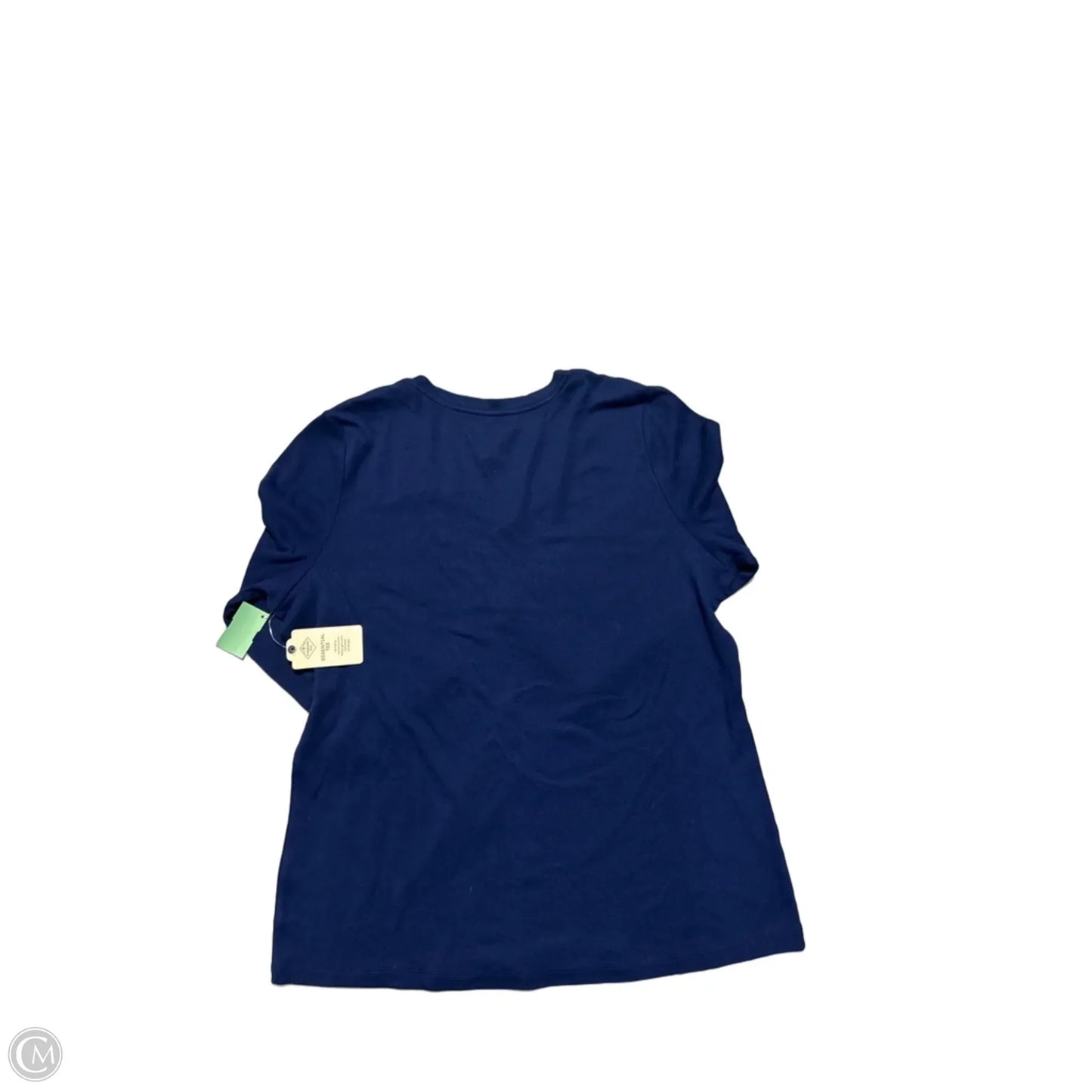 Top Long Sleeve By St Johns Bay In Blue, Size: Xl