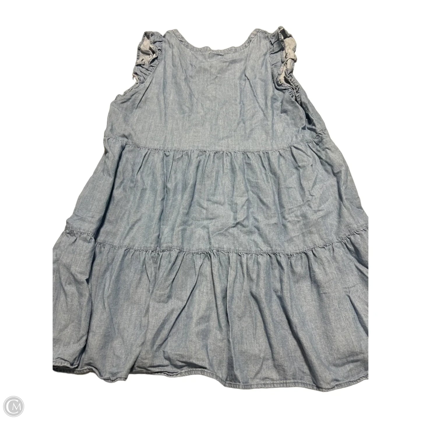 Dress Casual Short By Time And Tru In Blue, Size: Xl