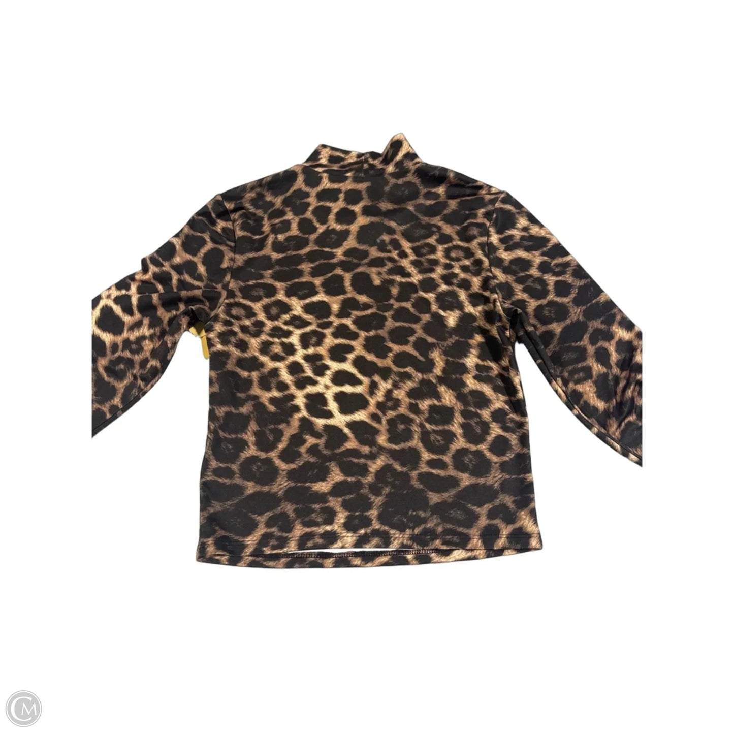 Top Long Sleeve By Divided In Animal Print, Size: S
