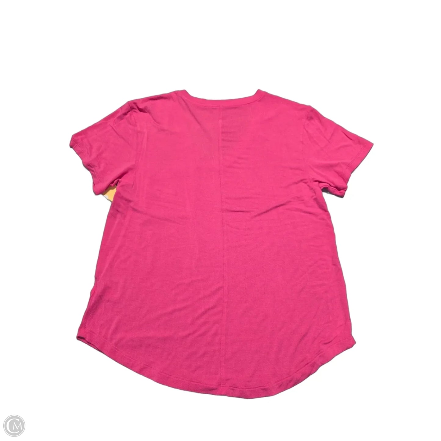 Top Short Sleeve By American Eagle In Pink, Size: S
