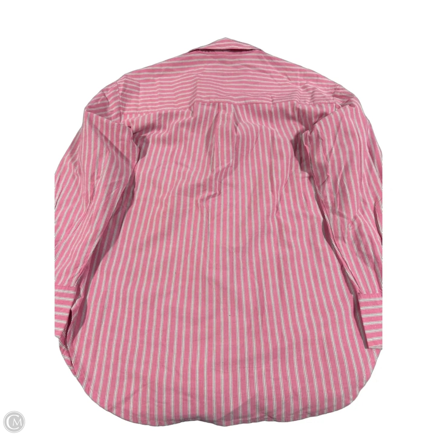 Top Long Sleeve By Vero Moda In Striped Pattern, Size: S