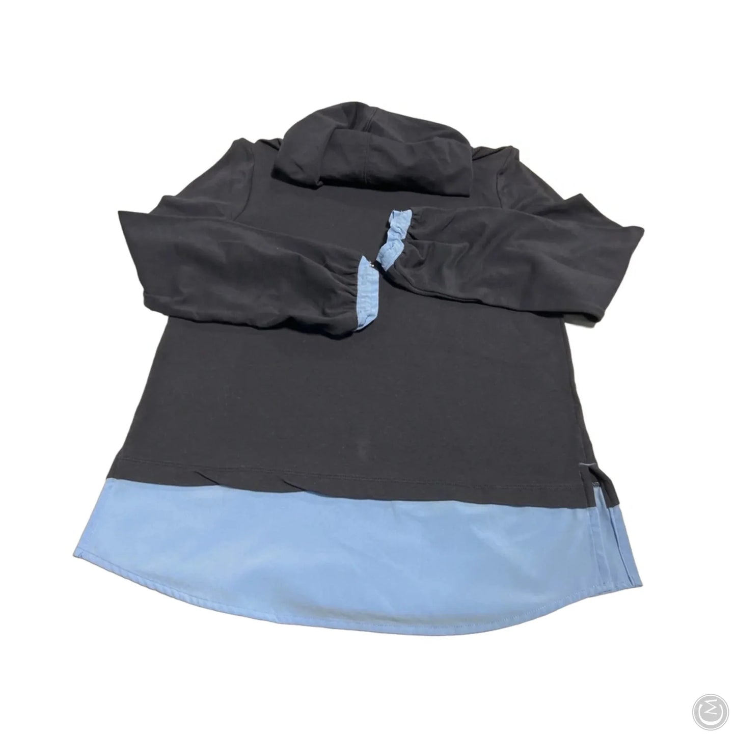 Top Long Sleeve By Chicos In Navy, Size: Xs