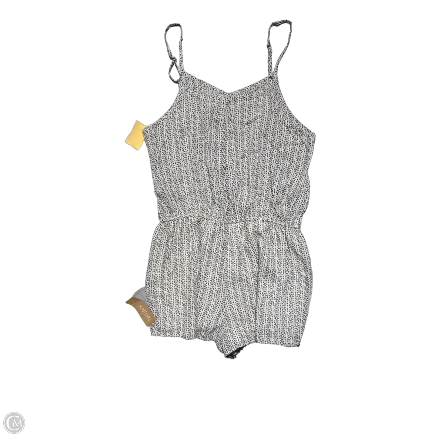 Romper By En Creme In Blue & White, Size: S
