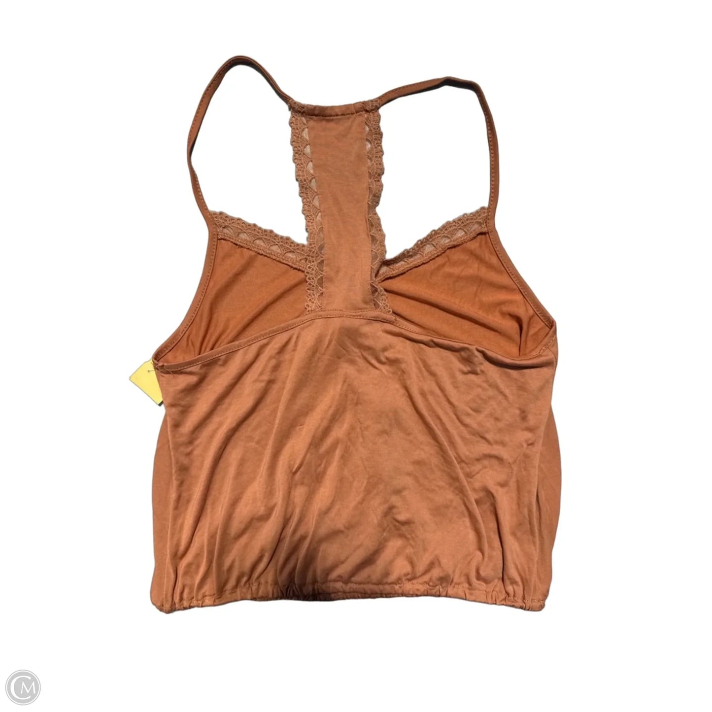 Tank Top By American Rag In Orange, Size: L