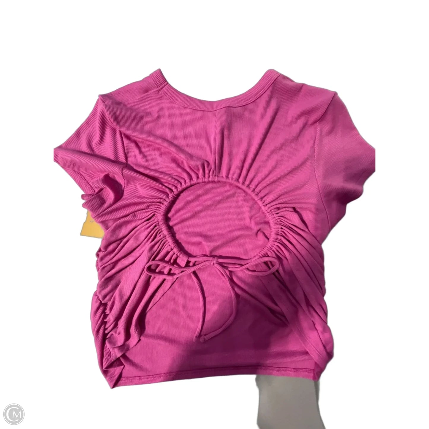 Top Short Sleeve By Old Navy In Pink, Size: L