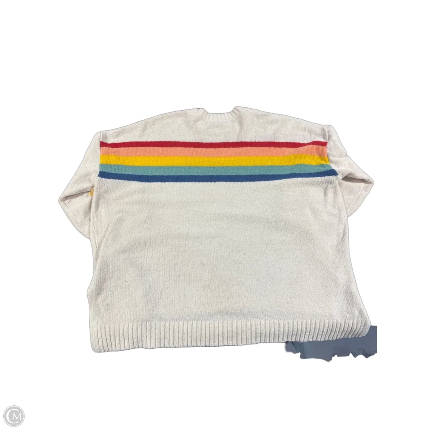 Sweater By American Eagle In Cream, Size: L