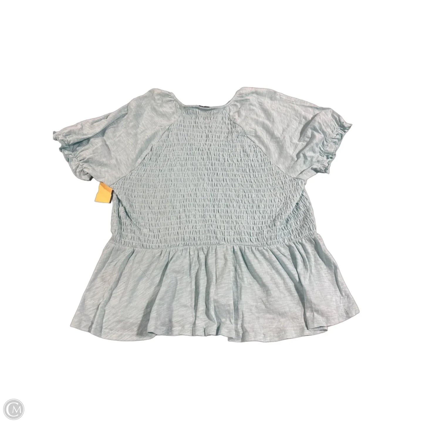 Top Short Sleeve By Torrid In Teal, Size: 2x