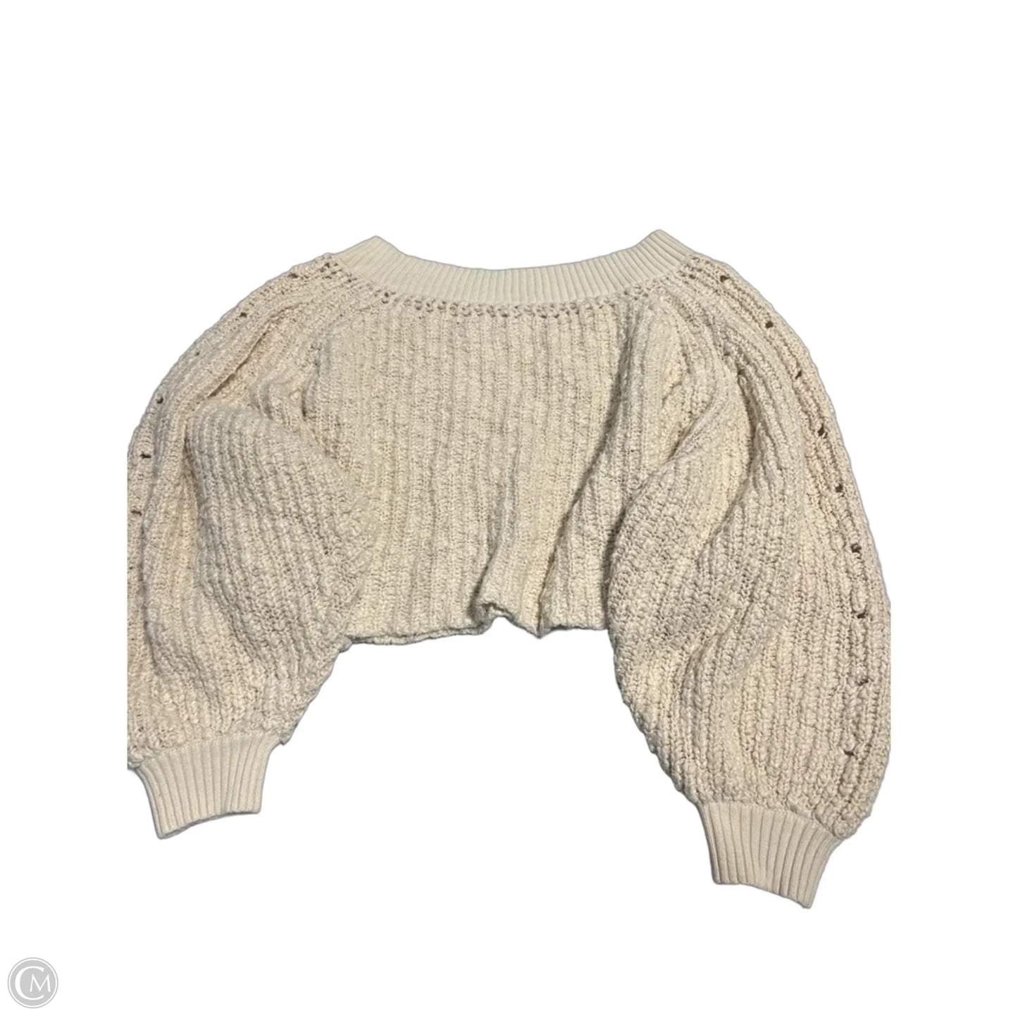 Sweater By Free People In Cream, Size: L