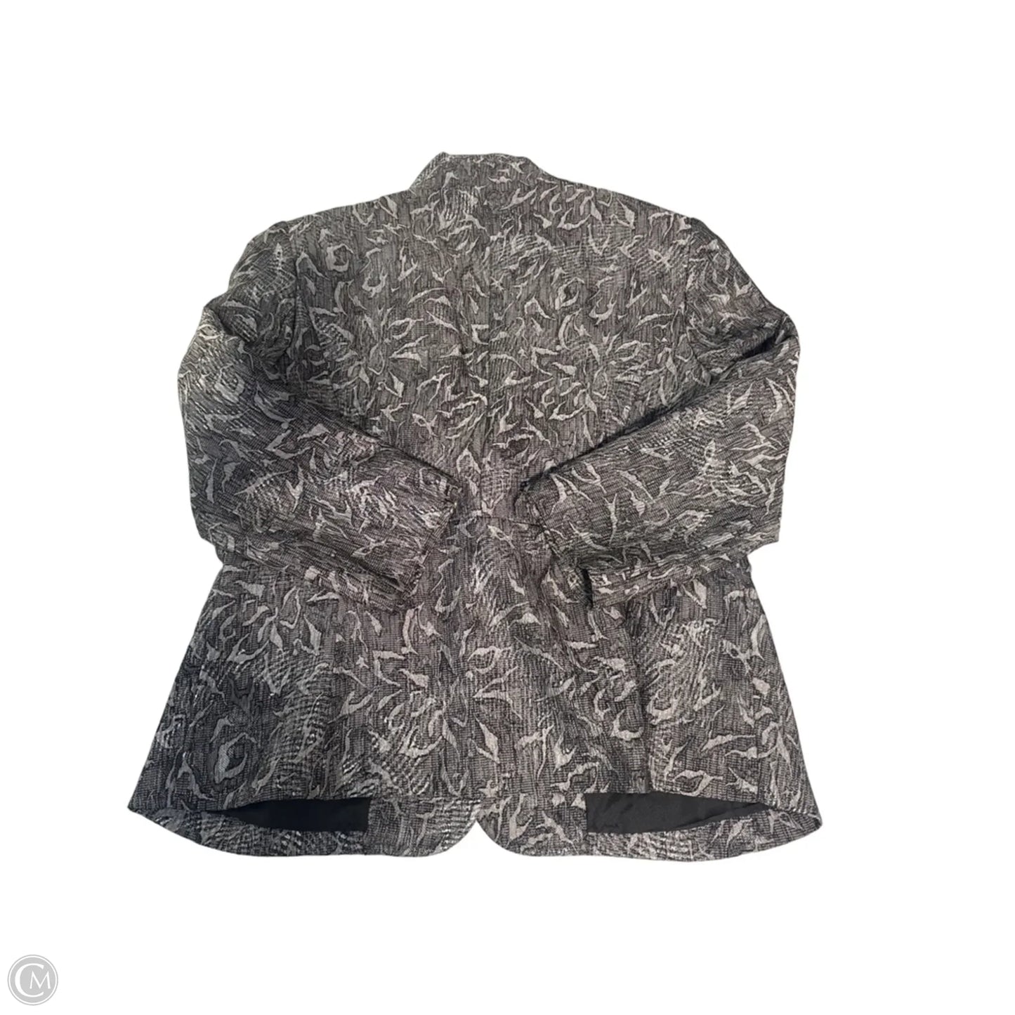 Blazer By Peter Nygard In Grey, Size: 10