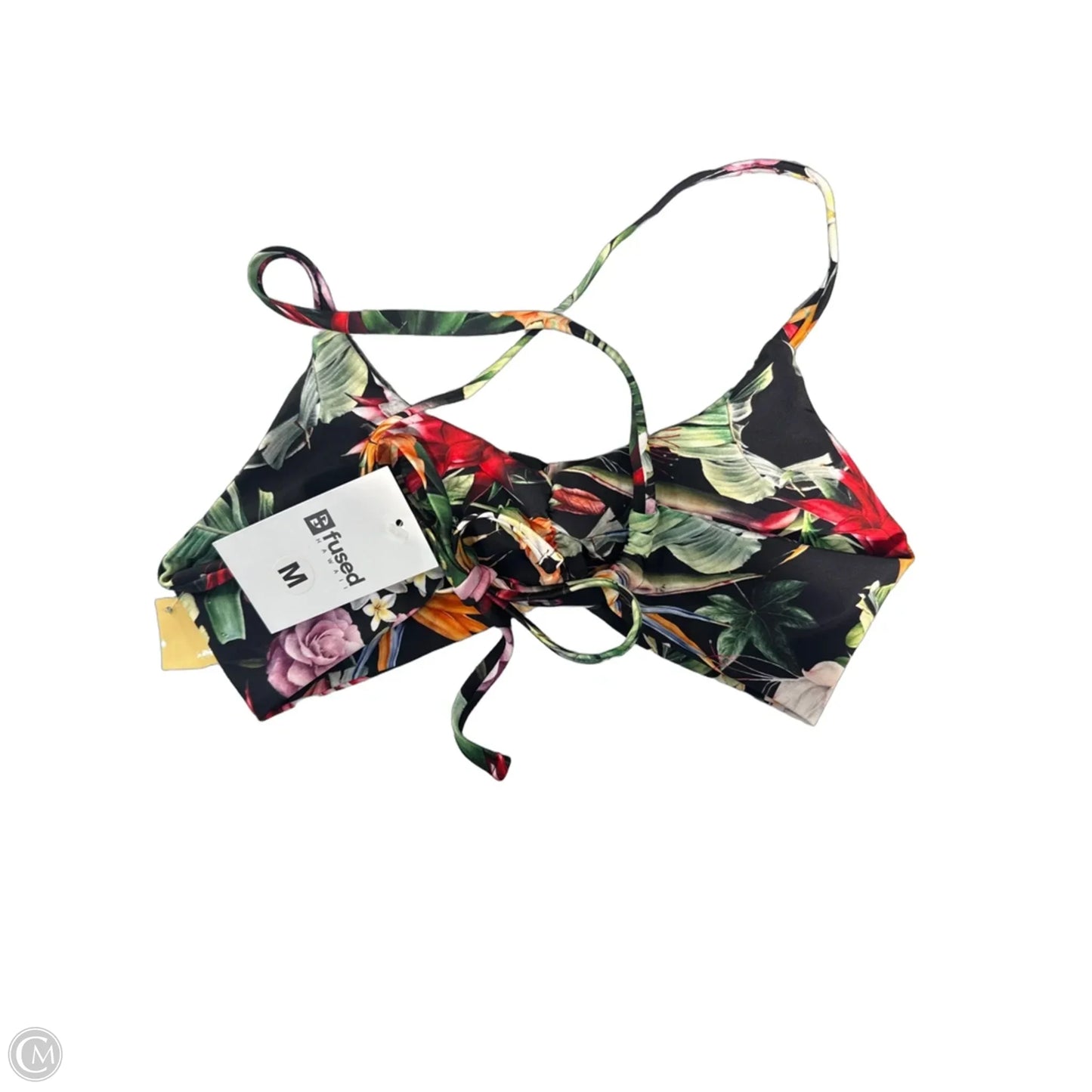 Swimsuit Top By Cmc In Floral Print, Size: M