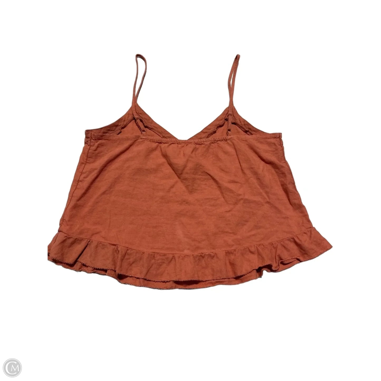 Tank Top By Aetrex In Orange, Size: M