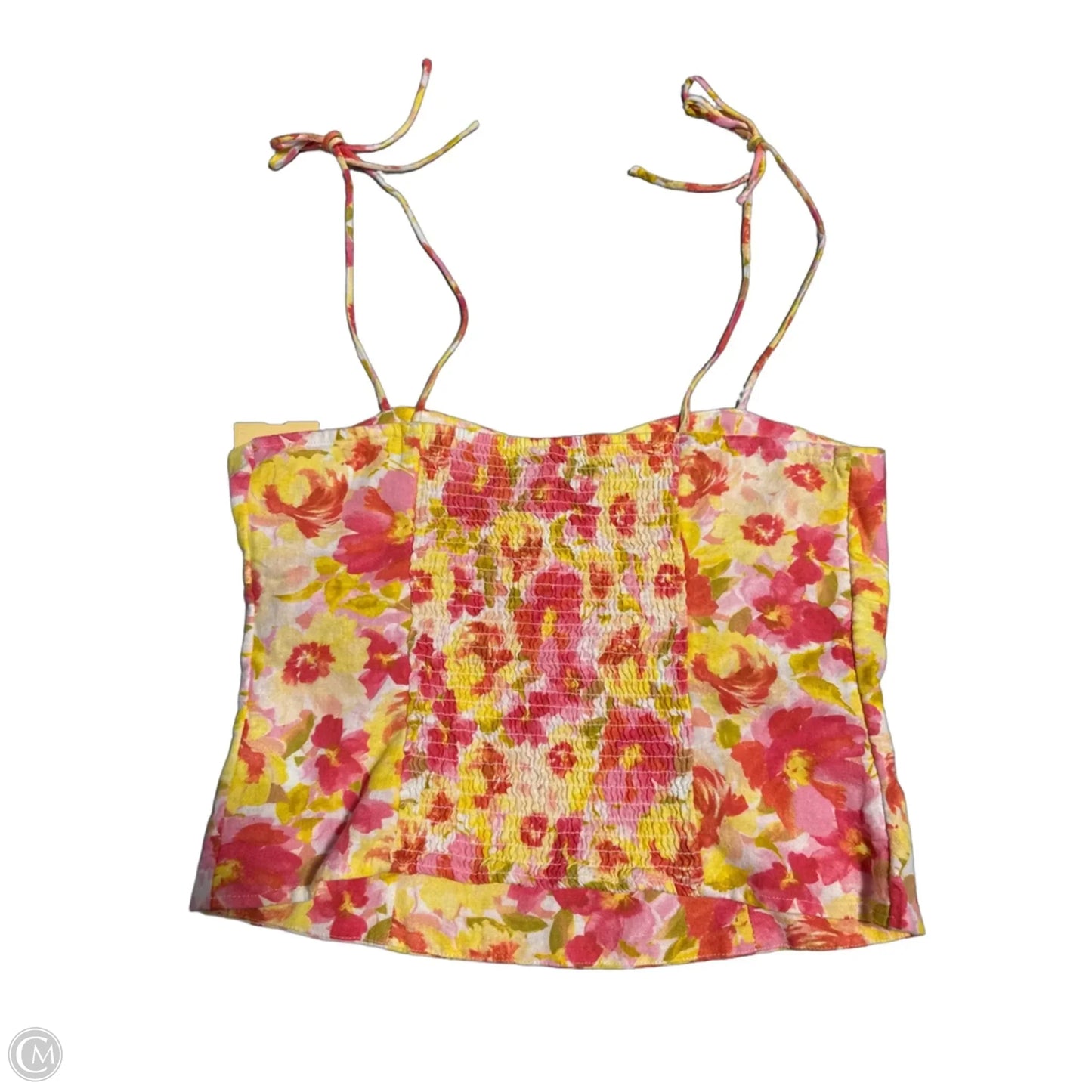 Tank Top By Old Navy In Floral Print, Size: M