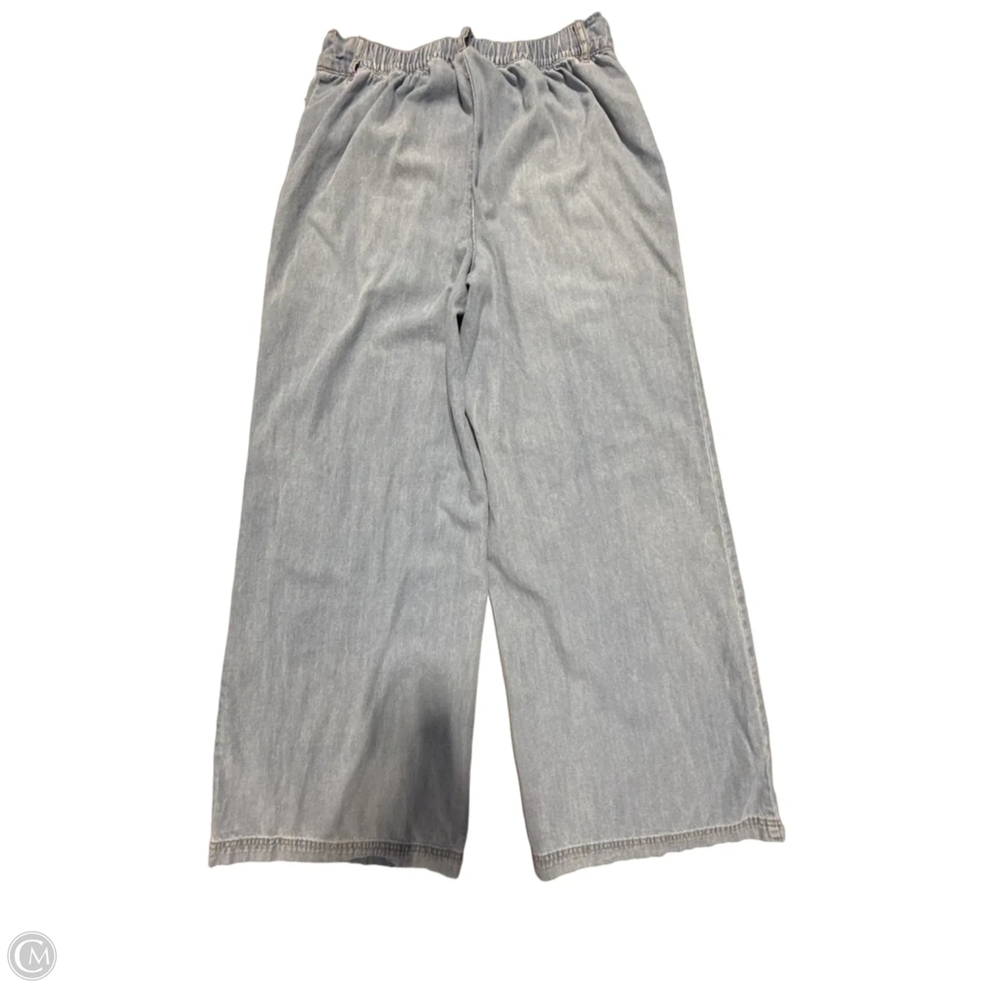 Jeans Wide Leg By Happily Grey In Blue Denim, Size: M