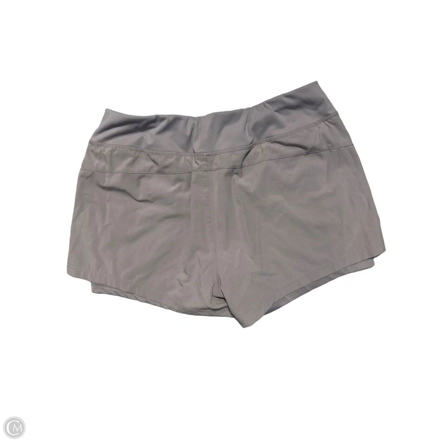 Athletic Shorts By Layer 8 In Grey, Size: M