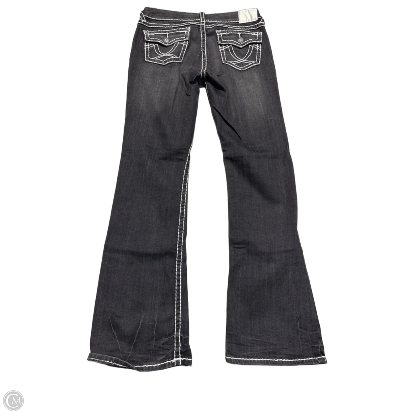 Jeans Boot Cut By Cmc In Black Denim, Size: 10