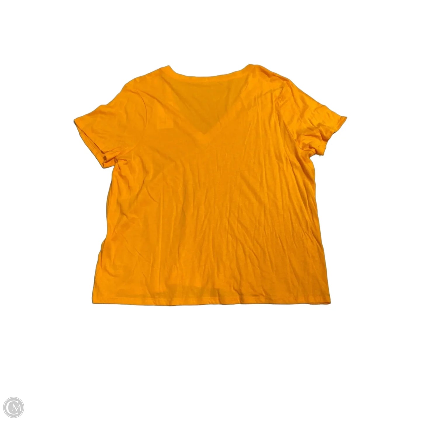Top Short Sleeve By A New Day In Orange, Size: Xl