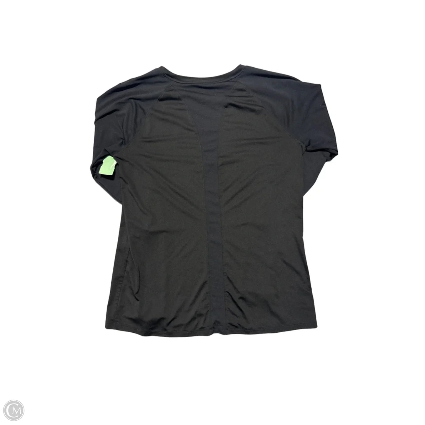 Top Long Sleeve By Under Armour In Black, Size: M