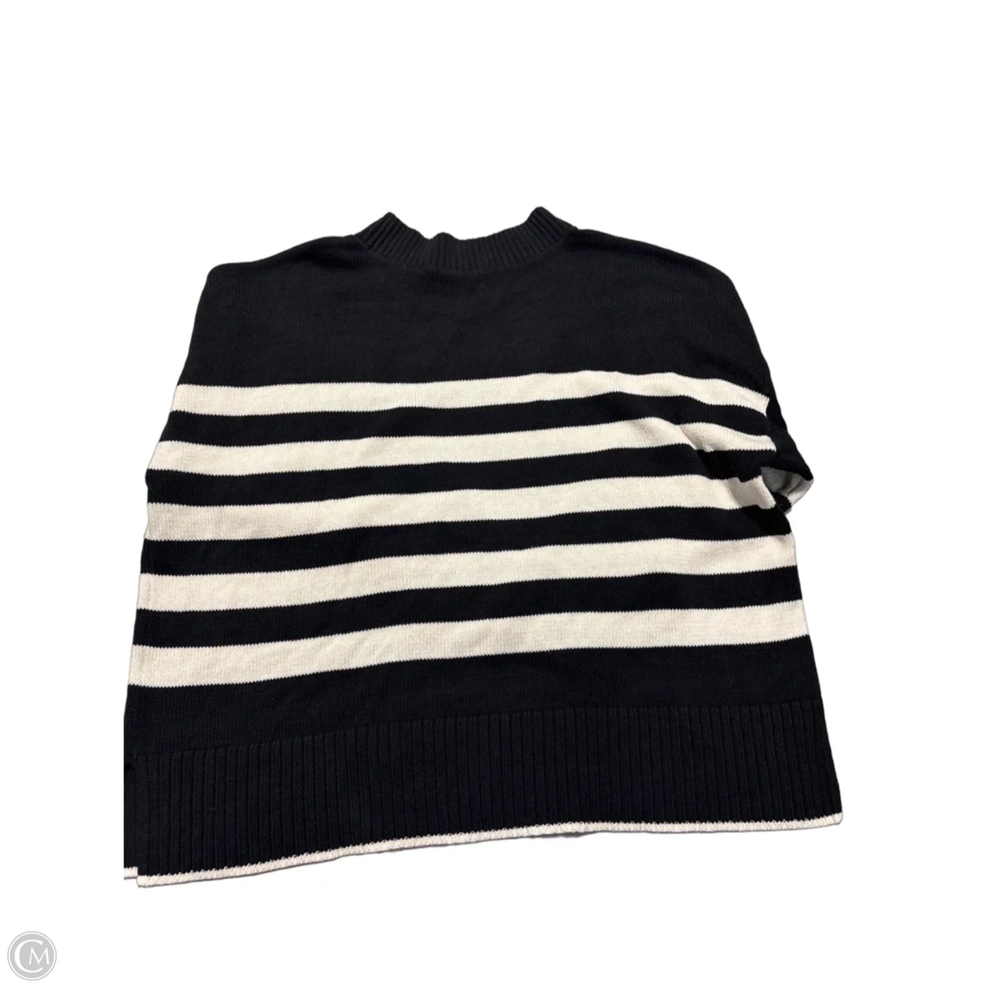 Sweater By Sonoma In Black & White, Size: 2x