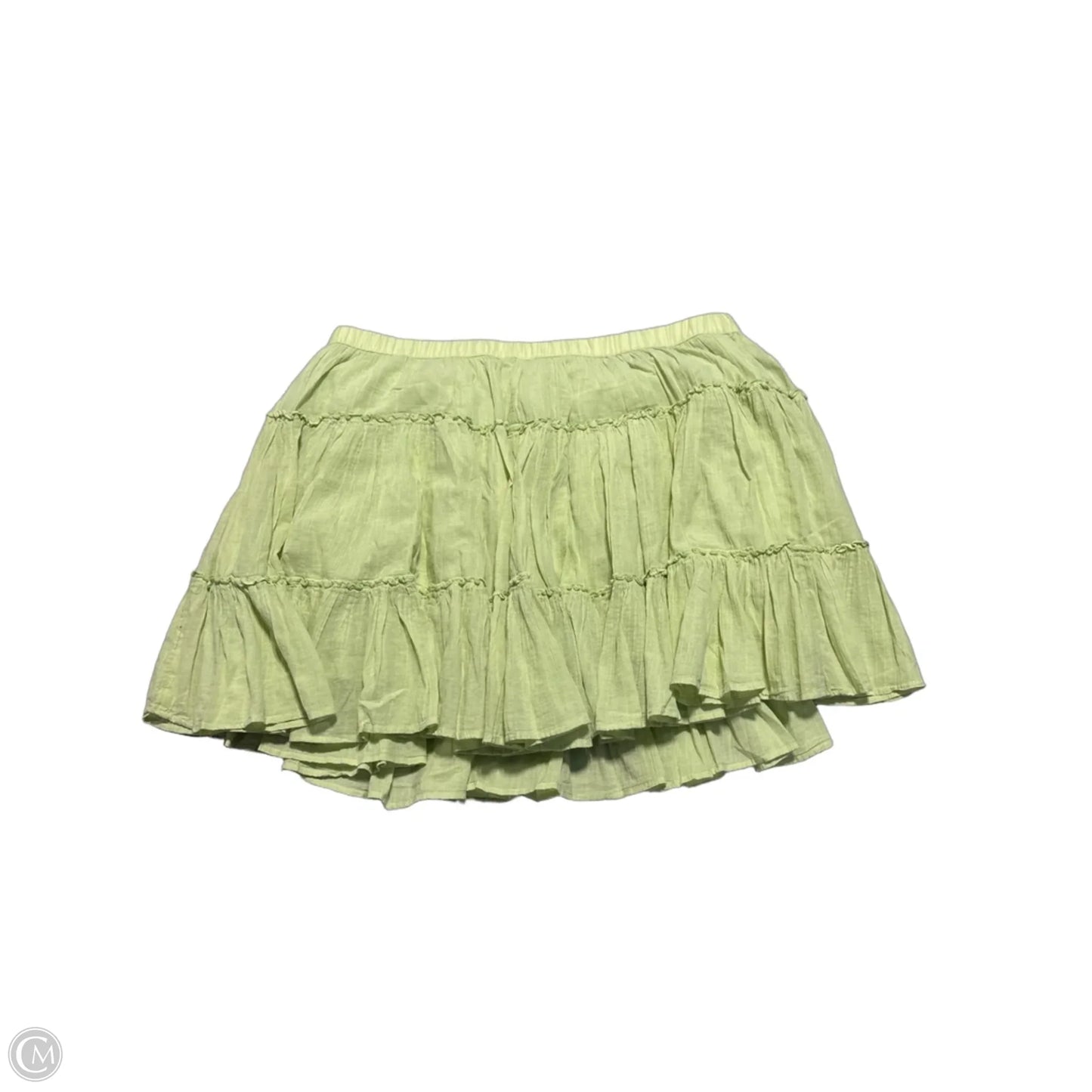 Skirt Mini & Short By American Eagle In Green, Size: Xxl