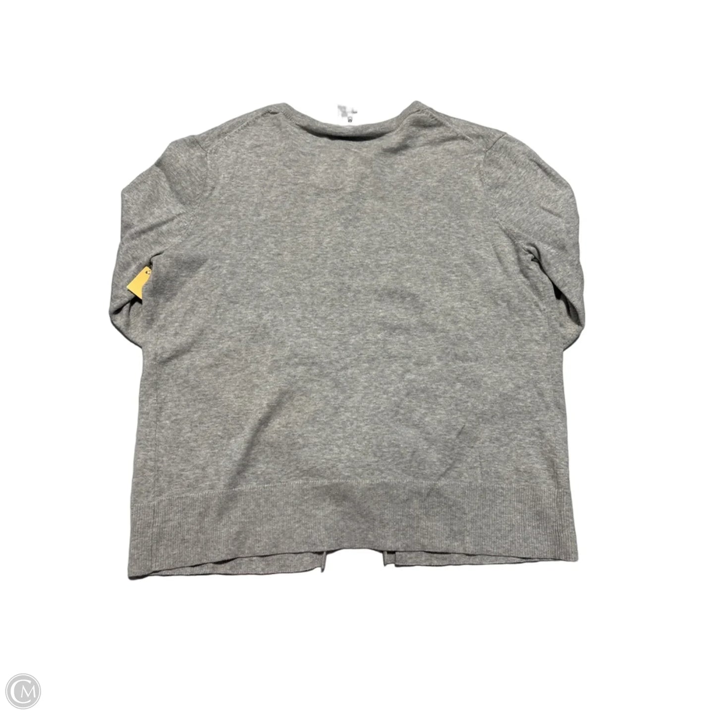 Sweater Cardigan By Serra In Grey, Size: M
