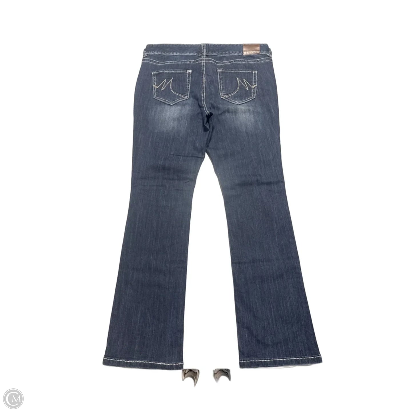 Jeans Straight By Maurices In Blue Denim, Size: 18