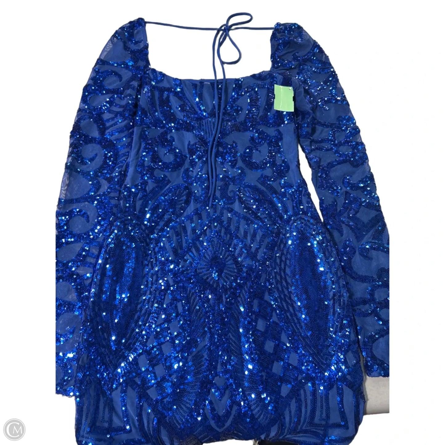 Dress Party Short By Cmc In Blue, Size: M