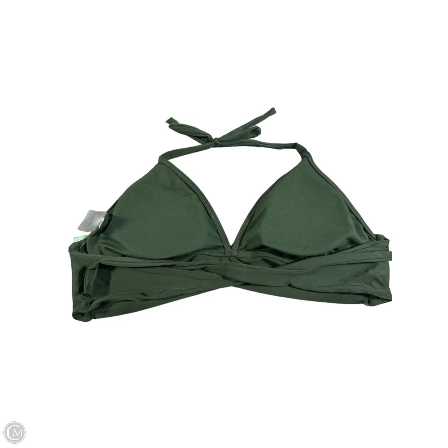 Swimsuit Top By Kona Sol In Green, Size: Xl