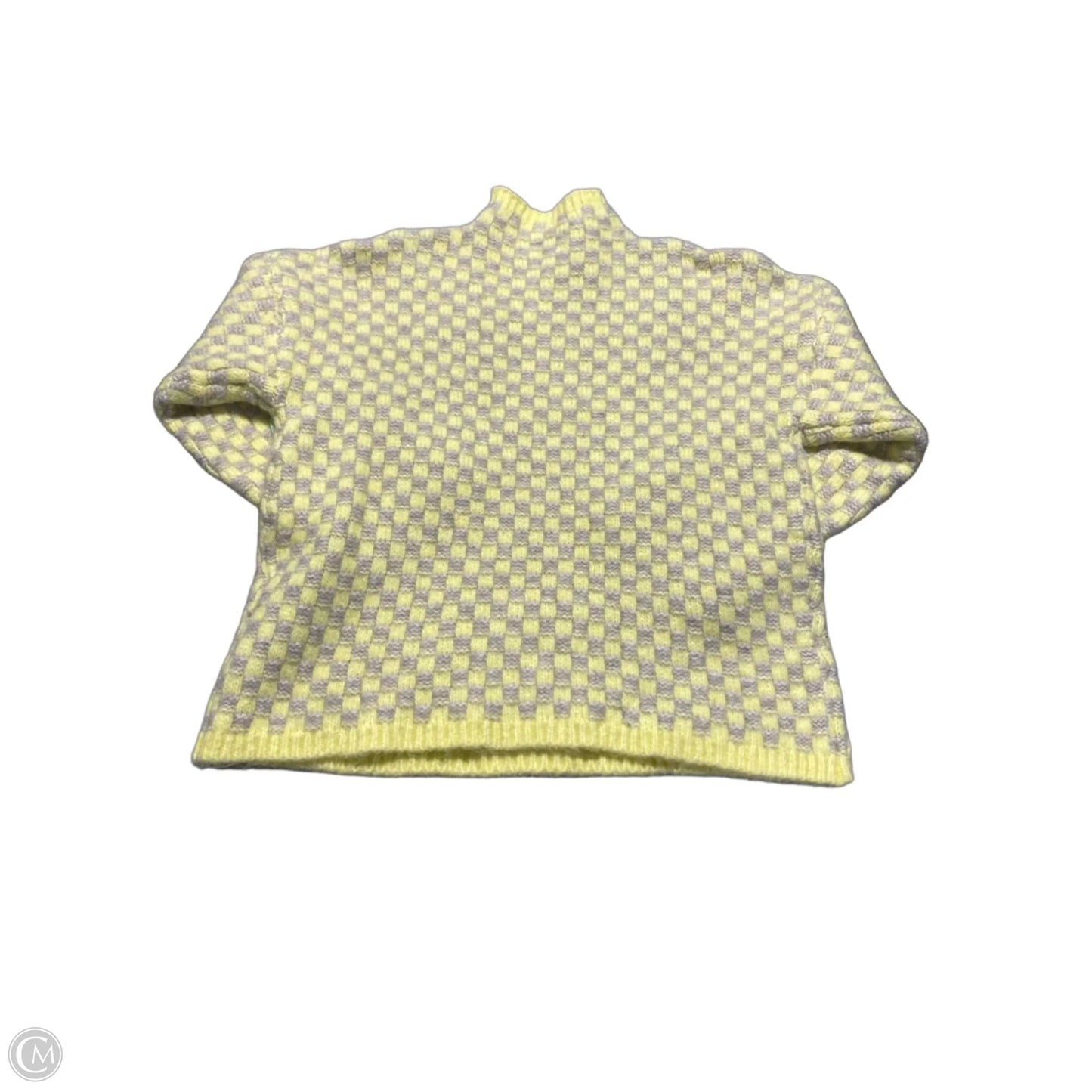 Sweater By Asos In Grey & Yellow, Size: L