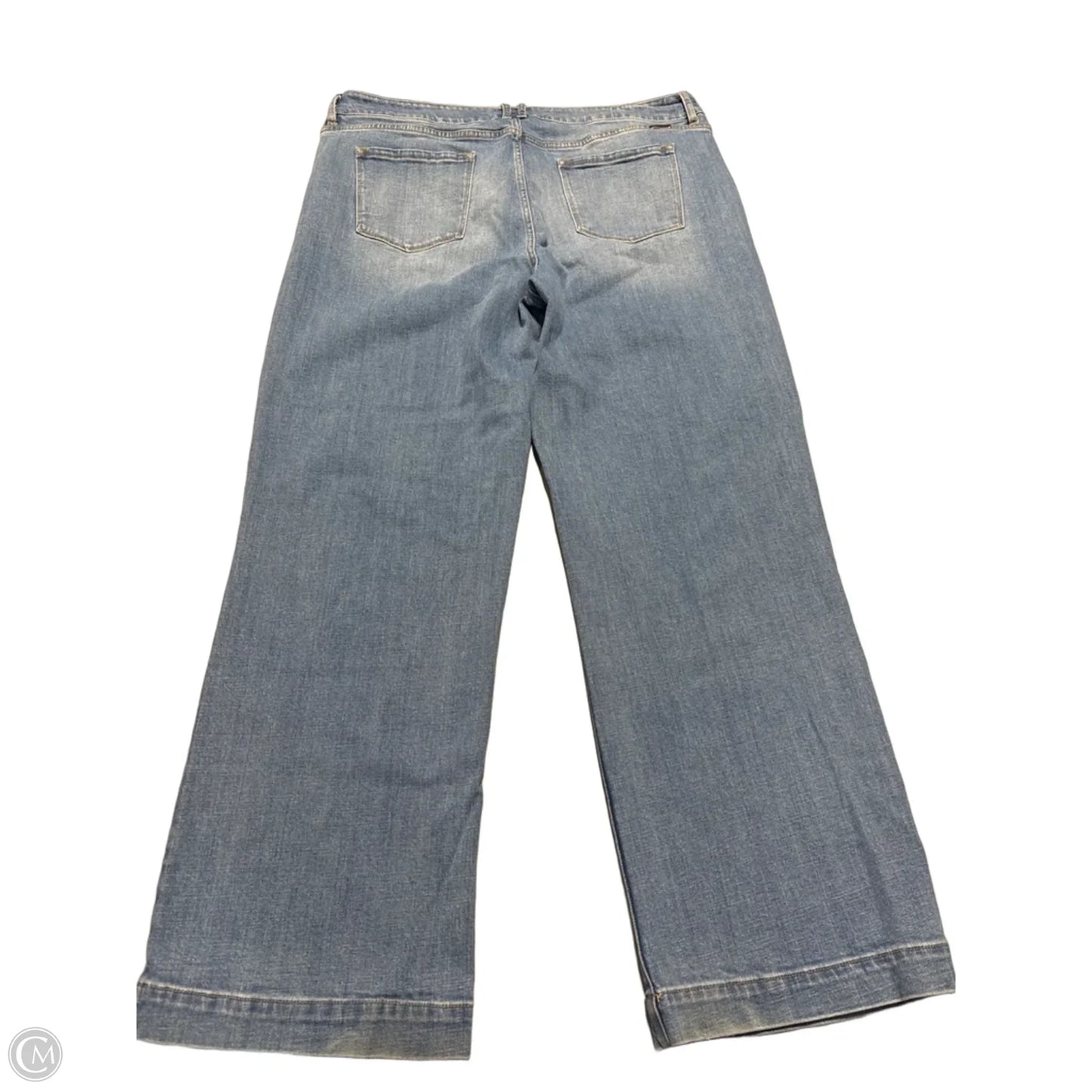 Jeans Wide Leg By Kancan In Blue, Size: 20